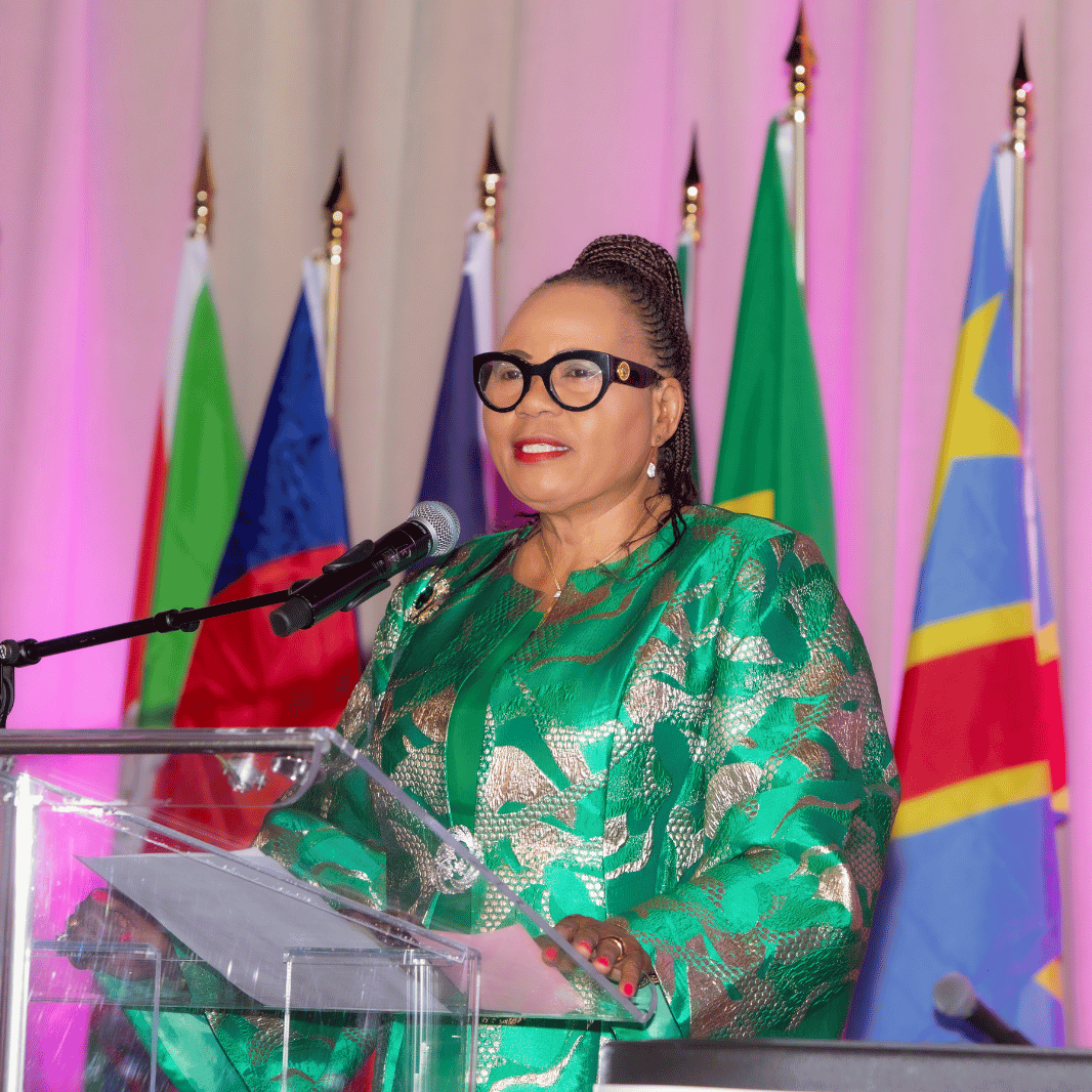 Régine Alende Tshombokongo Directrice générale et fondatrice du CEJFI