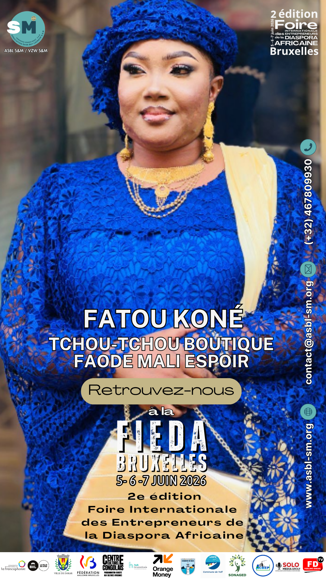 Fatou Kone EntrepriseTchou-tchou boutique . faode Mali Espoir