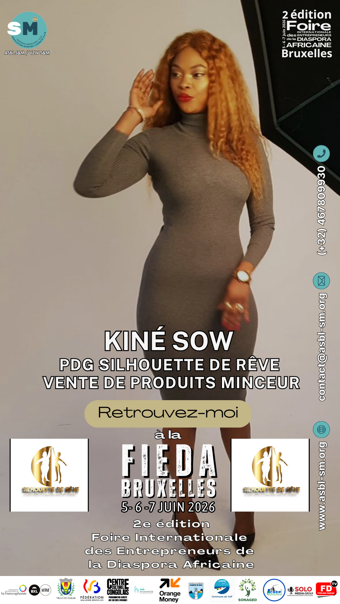 Kiné Sow PDG Silhouette de Rêve Vente de produits minceur