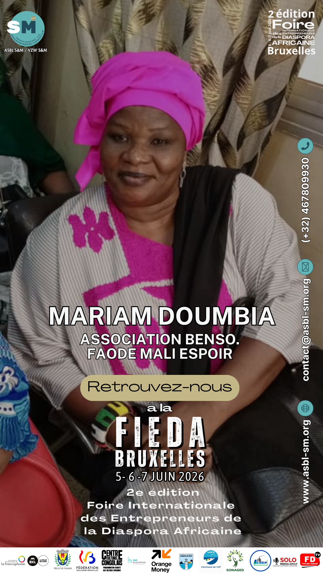 Mariam Doumbia Association Benso. Faode Mali Espoir