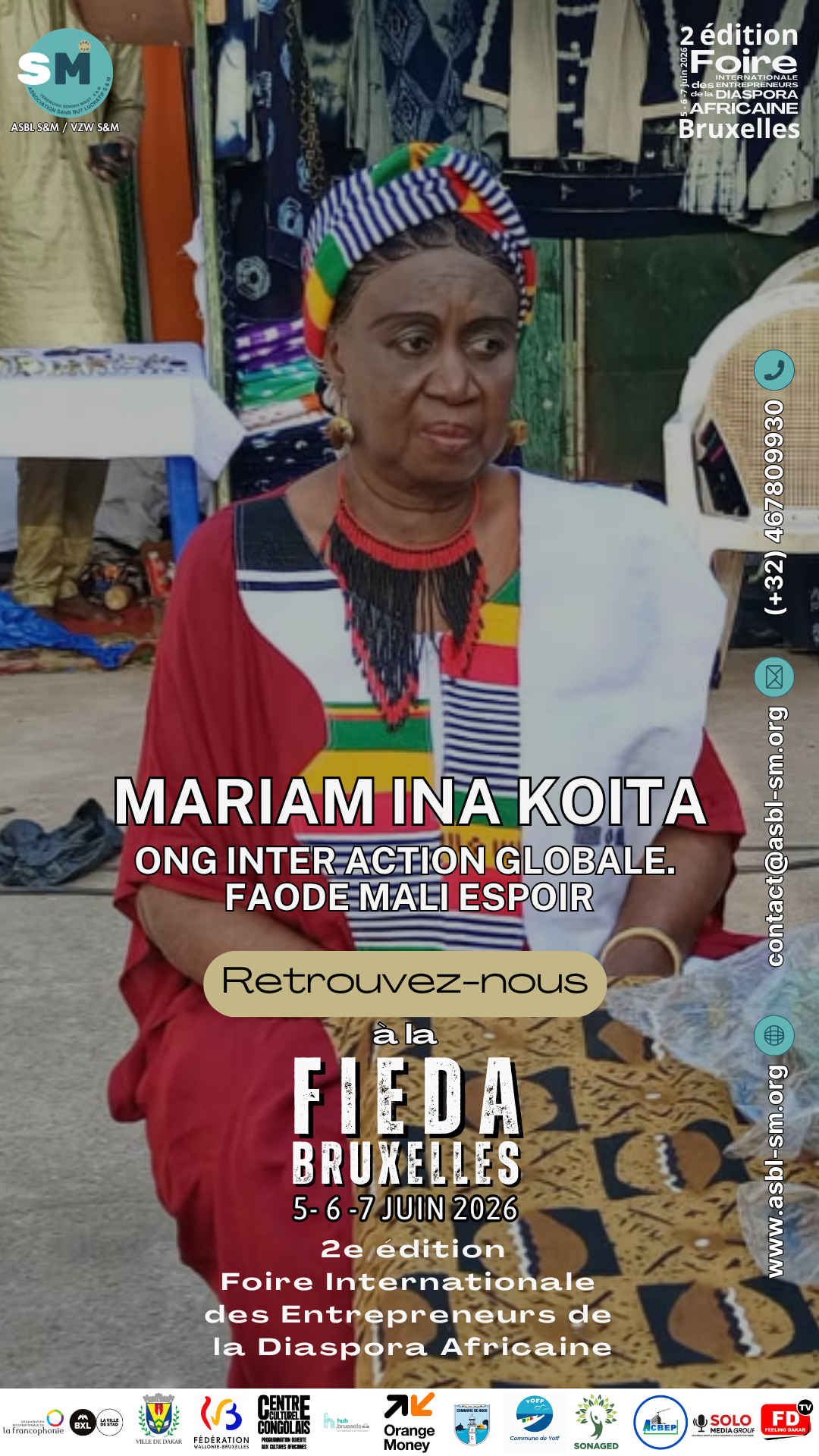 Mariam Ina Koita. ONG Inter action globale. faode Mali Espoir