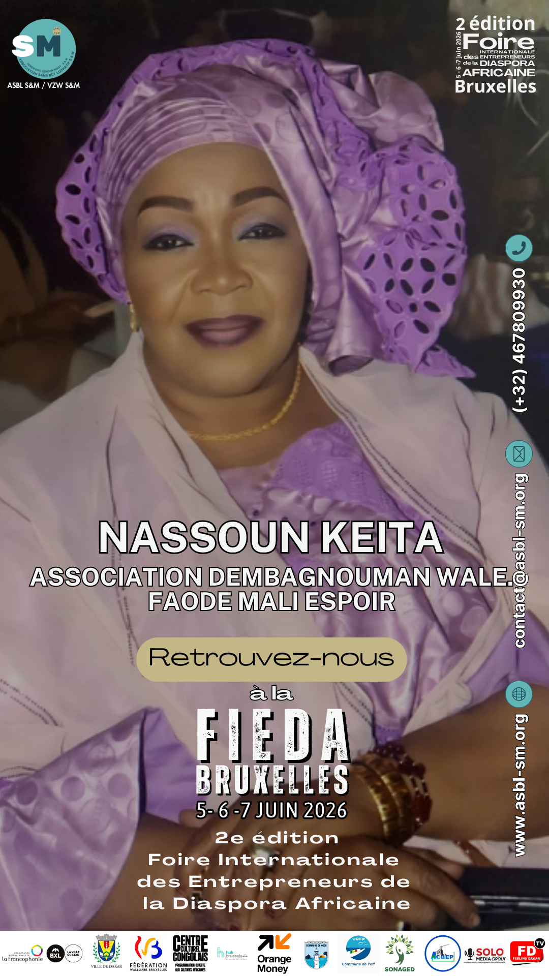 Nassoun Keita association Dembagnouman wale. Faode Mali Espoir